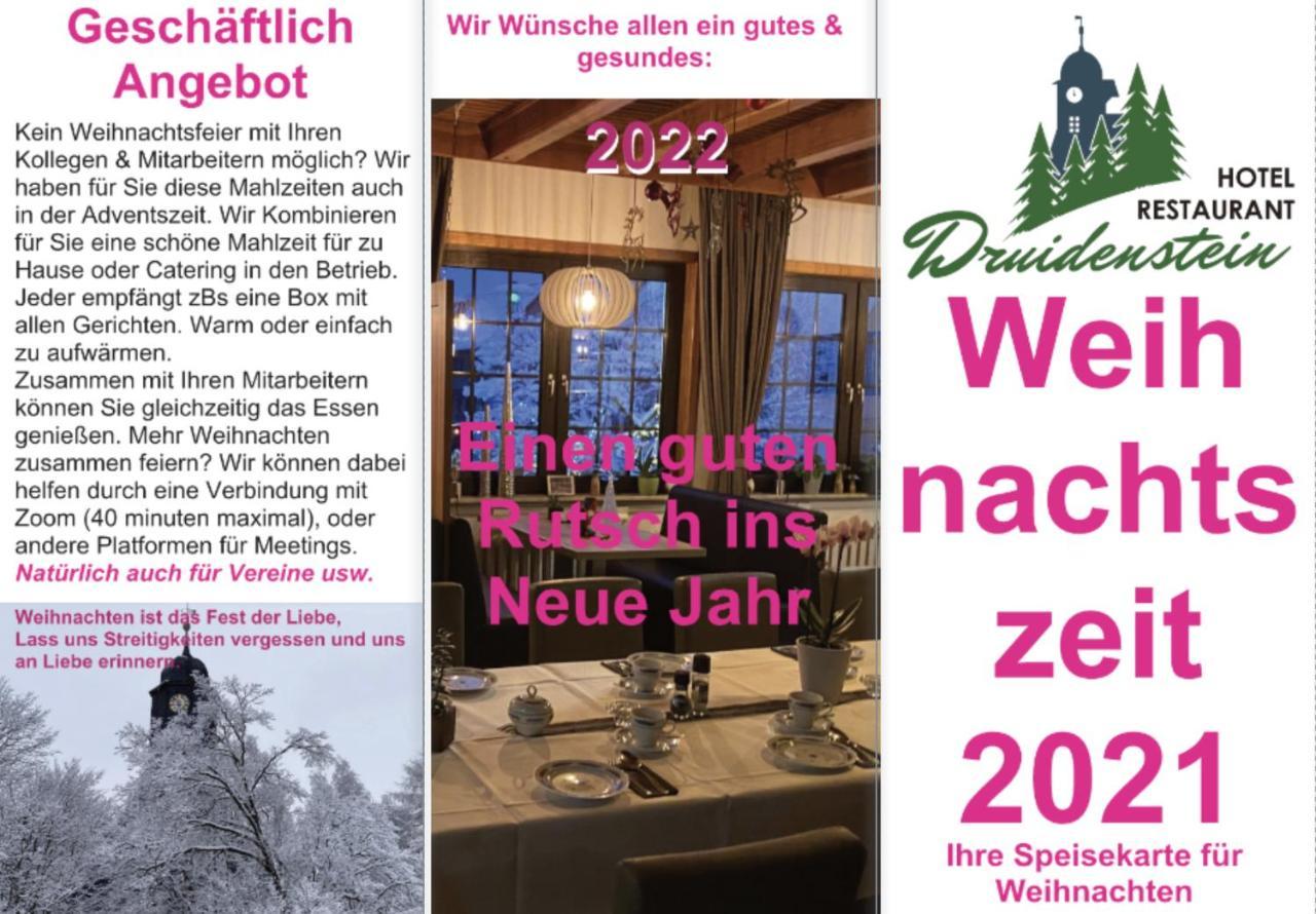 Hotel & Restaurant Druidenstein Trautenstein Exteriör bild